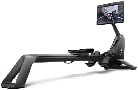 Rowing Machine with 24” HD, Swiveling Touchscreen