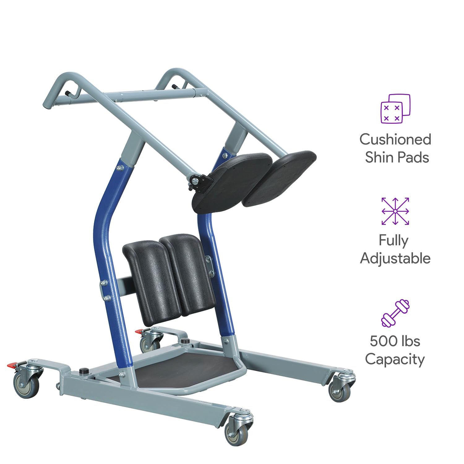 Stand Assist Lift - Sit to Stand Standing Transfer Lift - Fall Prevention Patient Transfer Lifter for Home and Facilities - 500 Pound Weight Capacity