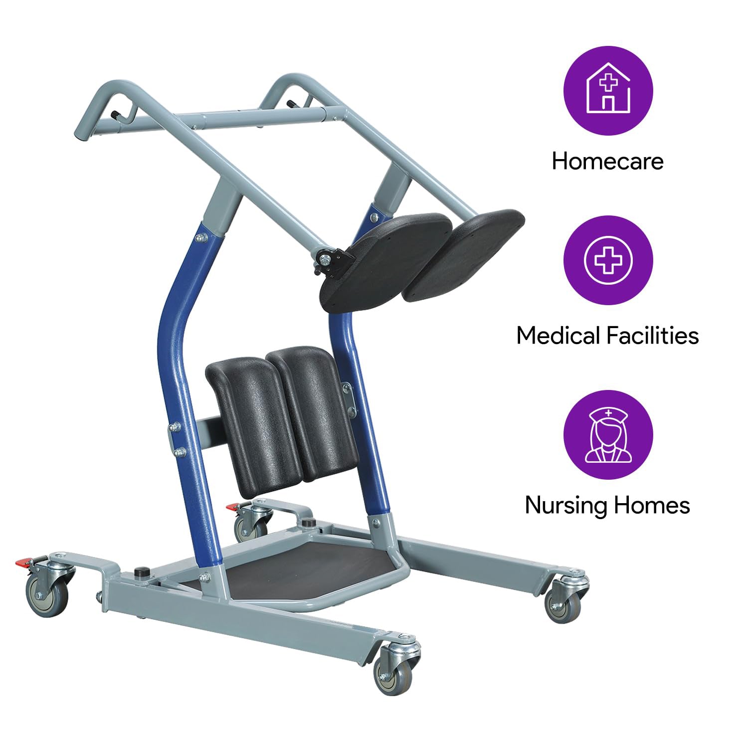 Stand Assist Lift - Sit to Stand Standing Transfer Lift - Fall Prevention Patient Transfer Lifter for Home and Facilities - 500 Pound Weight Capacity