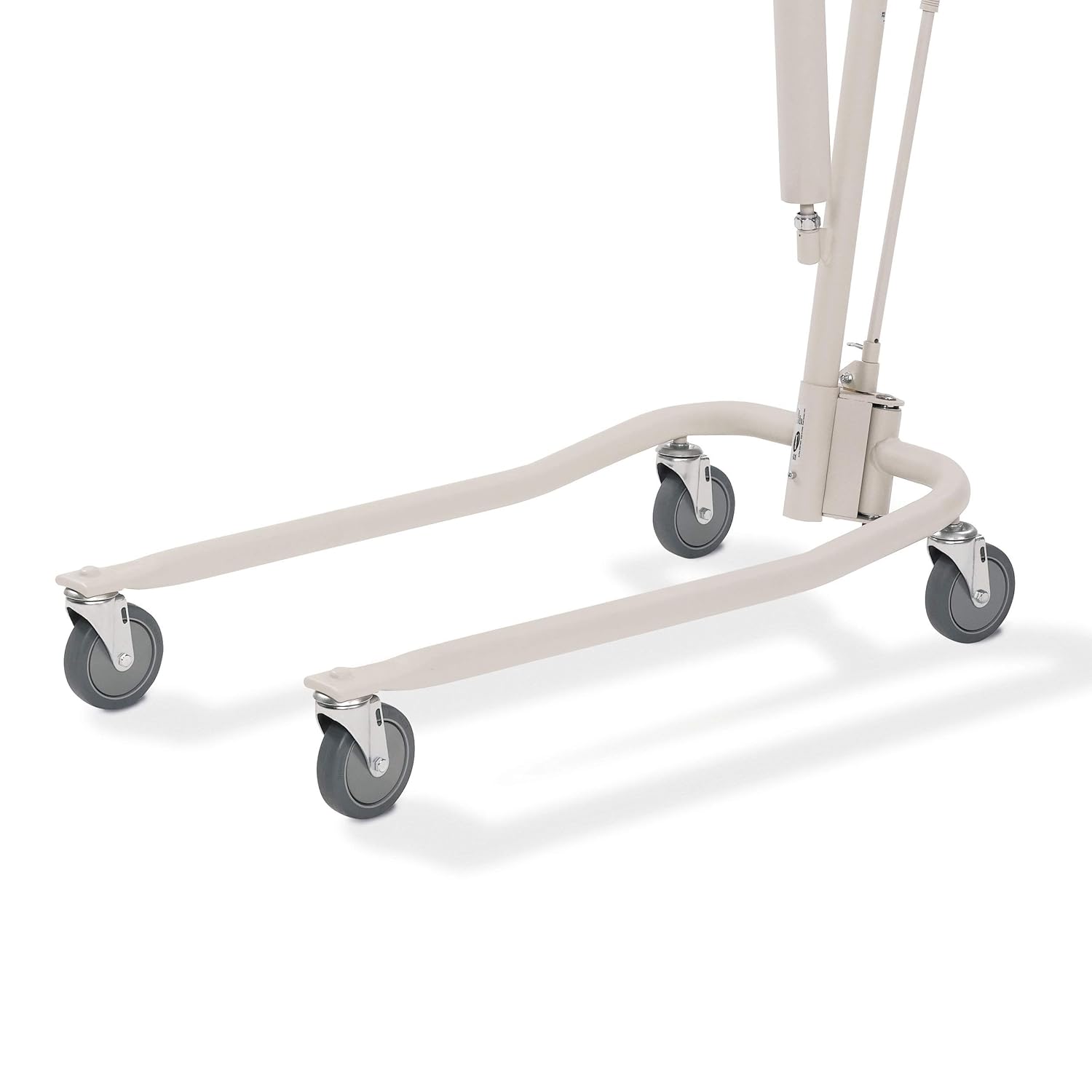 Lightweight Hydraulic Patient Lift, White, 450 lb. Weight Capacity, 9805P, Beige