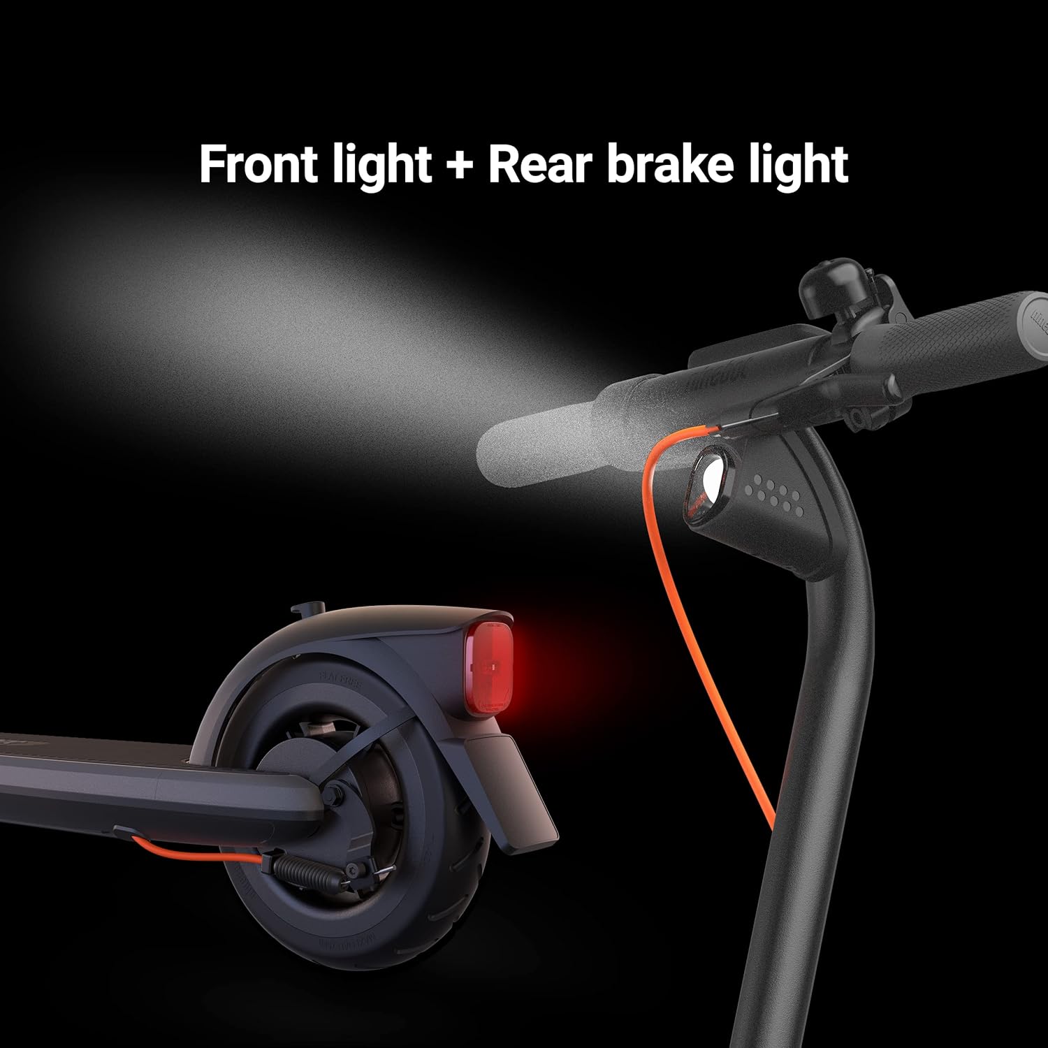 Ninebot Kick Scooter E2/E2 Plus/Pro/ES1L - Powerful Motor, 12.4-15.5 Mph, Cruise Control, Front Suspension (ES1L Only), Portable Electric Scooter for Adults