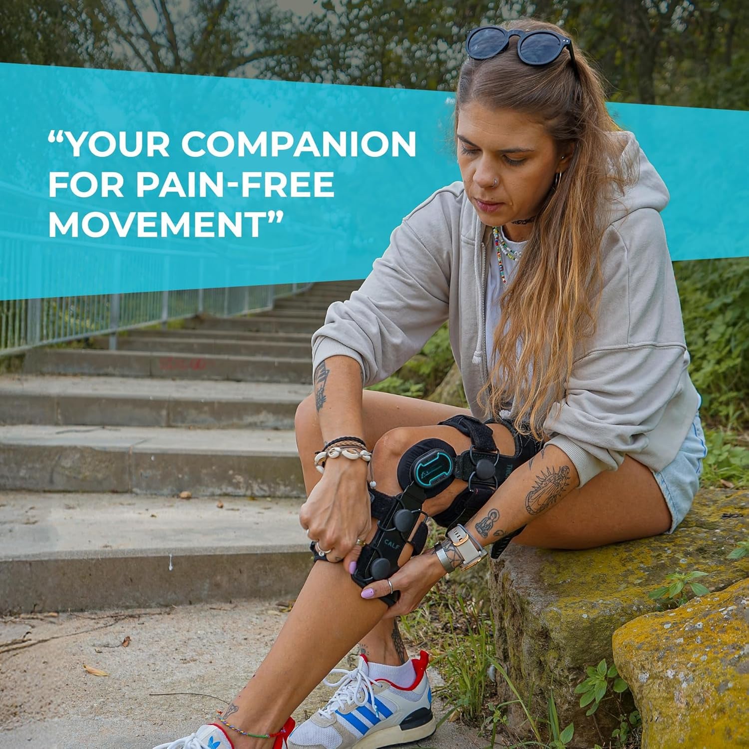 K6 Hinged Unloader Knee Brace - Knee Support for MCL, ACL, PCL, Ligament & Sports Injuries, Mild Osteoarthritis