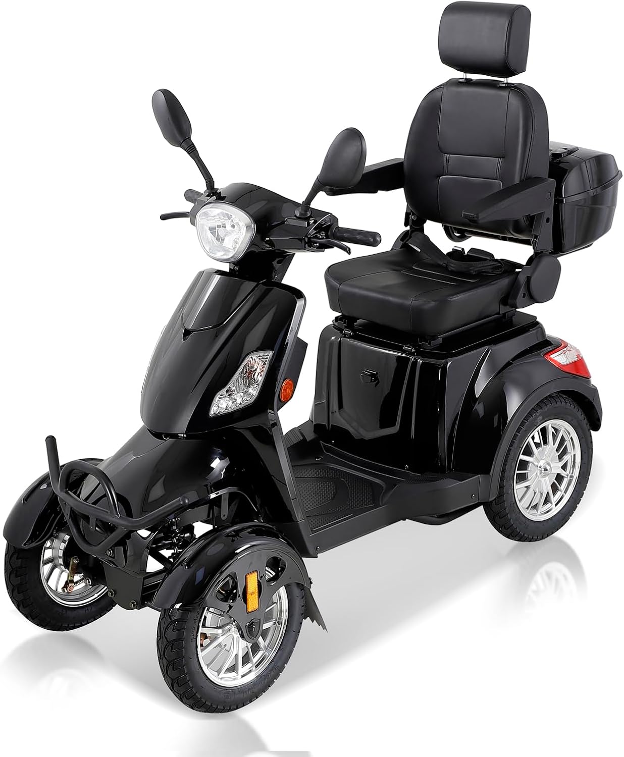 Mobility Scooters for Seniors & Adults 500lbs Capacity - 800W All Terrain Electric Powered Mobility Cart