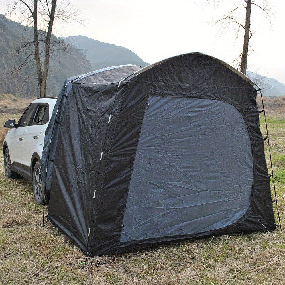 Outdoor Camping Tent for Car Rear, Perfect for Self-Driving Trips And Sun Protection While Camping in The Wild, Quick Setup Camping Tent