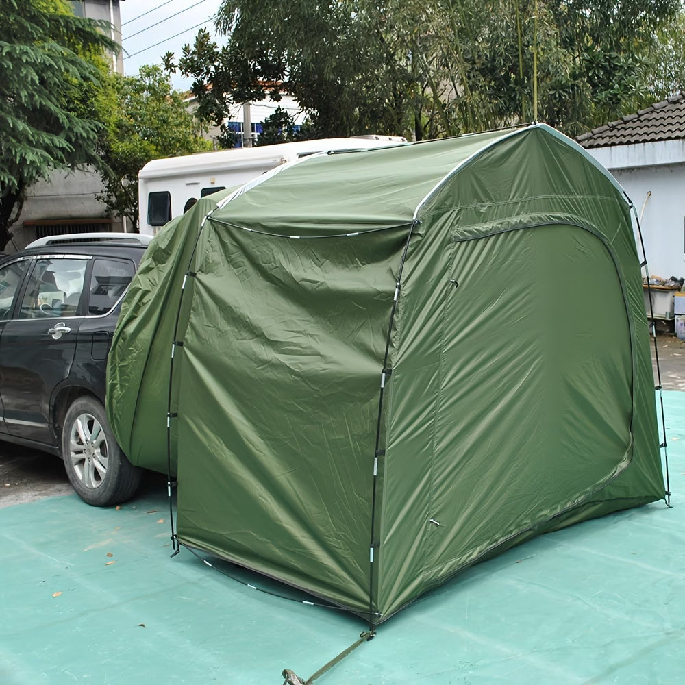 Outdoor Camping Tent for Car Rear, Perfect for Self-Driving Trips And Sun Protection While Camping in The Wild, Quick Setup Camping Tent