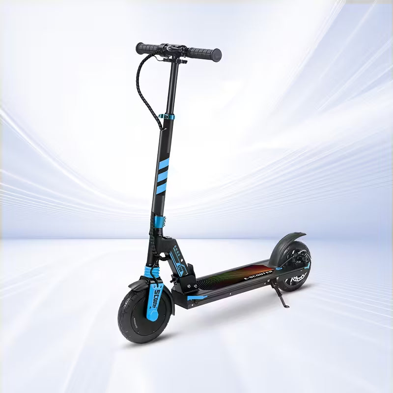 Portable Electric Foldable Scooter Suitable for Students & Teens - 180W Motor, Quick Charge, Lightweight Foldable e-Scooter with Range, Fast- & Frame for Urban Commuting, College Campus & Short-Distance Travel