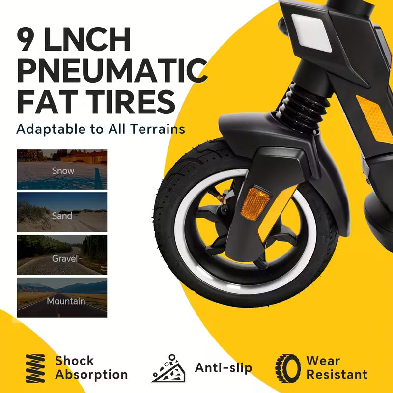 Ultra Long Range 30 Mile Electric Scooter 350W, 8.5-inch Tires, 25-30KM/H Maximum Speed, Adult Folding Commuting Electric Scooter, Suitable For Adult Commuting, Foldable/Upgraded 450W, Long Range 50km, High End Electric Scooter
