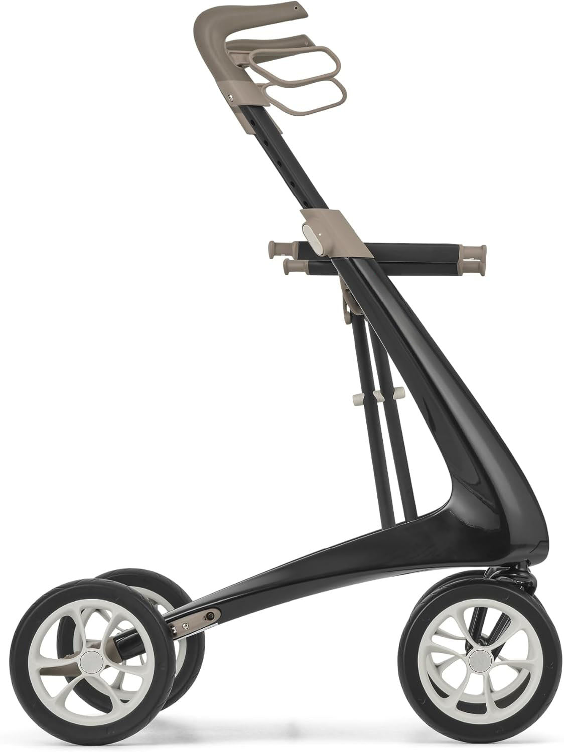 Carbon Ultralight Rollator - World's Lightest Carbon Rollator - Only 10.6 lbs/for Indoor and Outdoor Use/Foldable and Easy to Travel