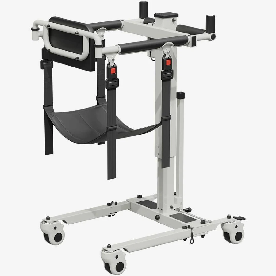 Upgrade-Electric Transfer Lift,Patient Lift Transfer Chair for Home,Folding Portable Patient Lift for Car,Handicap Lift Shower Chair,Bathroom Wheelchairs Transfer Chairs for Seniors