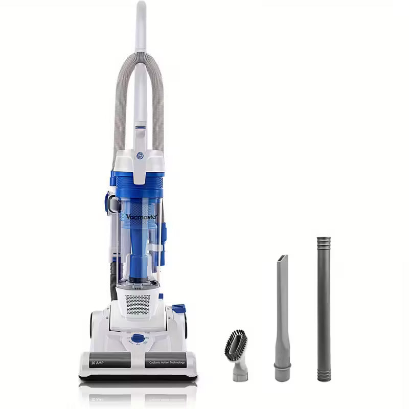 Upright Vacuum Cleaner Power Suction Bagless Vacuum Cleaner Portable Floor Cleaner with 20ft Cord & 13 Inch Cleaning Path for Carpet, Hard Floor And Pet Hair