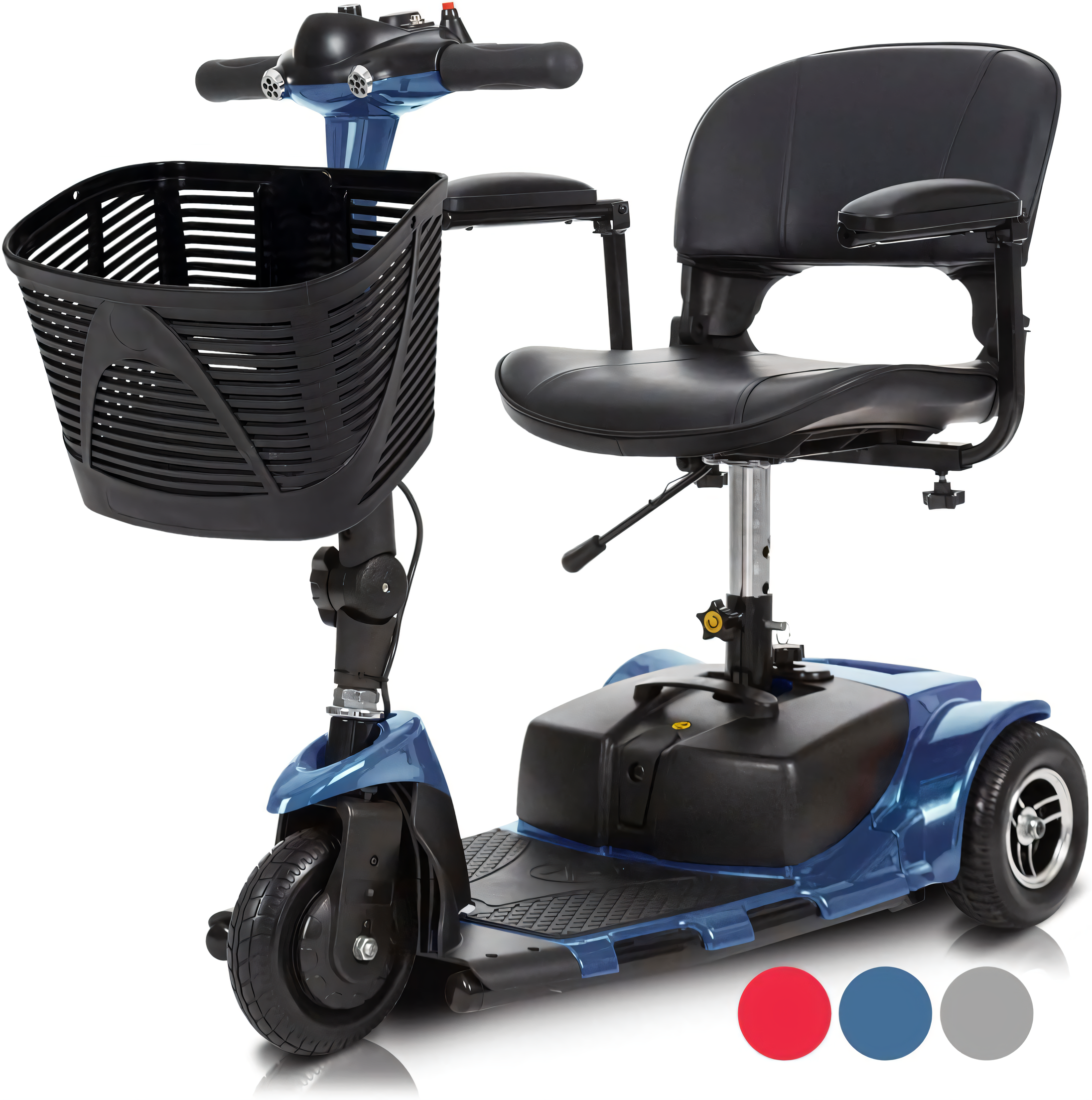 3 Wheel Mobility Scooter Blue