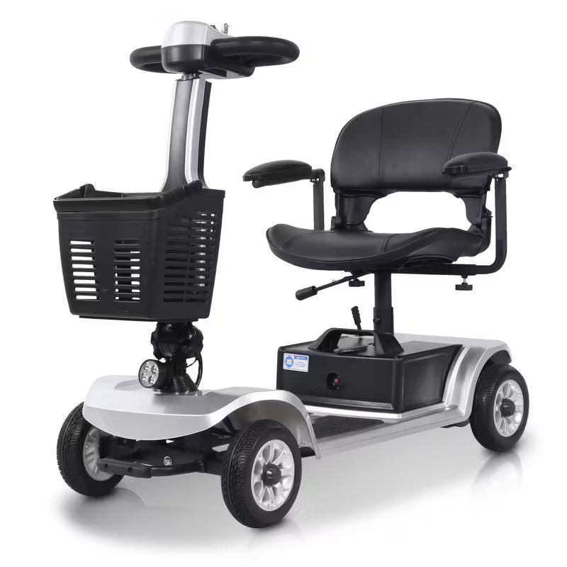 4-Wheel Heavy-Duty Foldable Electric Mobility Scooter for Seniors