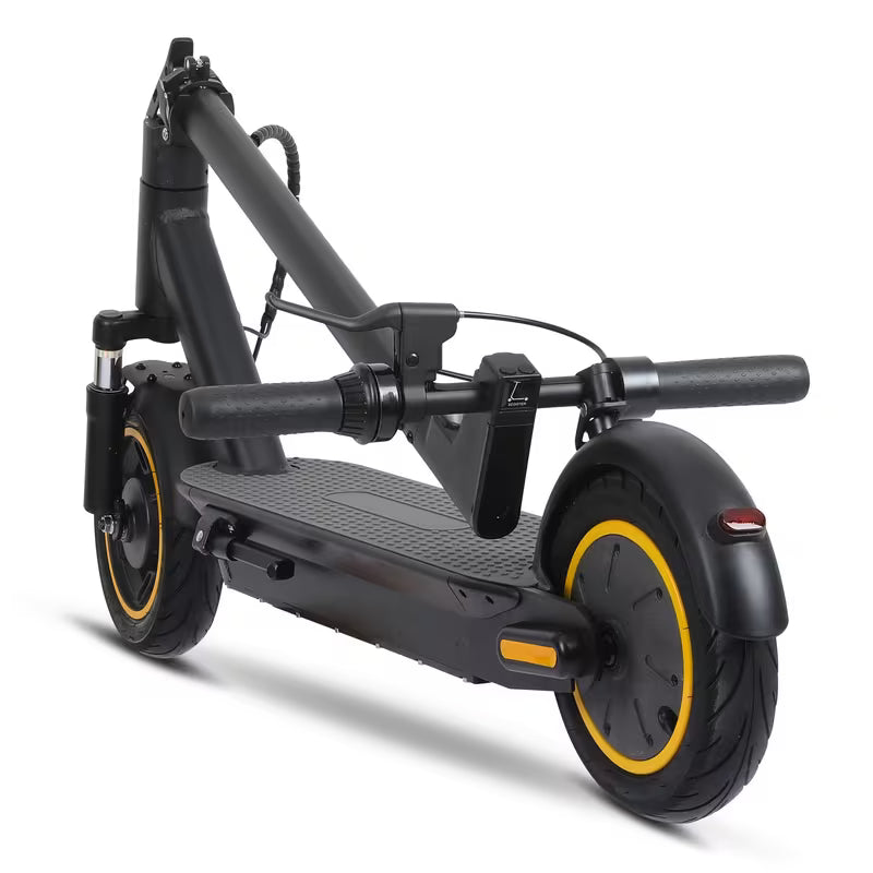 500W High Power Electric Scooter for Adults - 440.92LB Heavy Duty, 10" Inflatable Tires, 30-35KM Long Range, 36V15Ah & Dual Brake System, Foldable E-Scooter with Display, Rear-Wheel Drive, One-Click Start