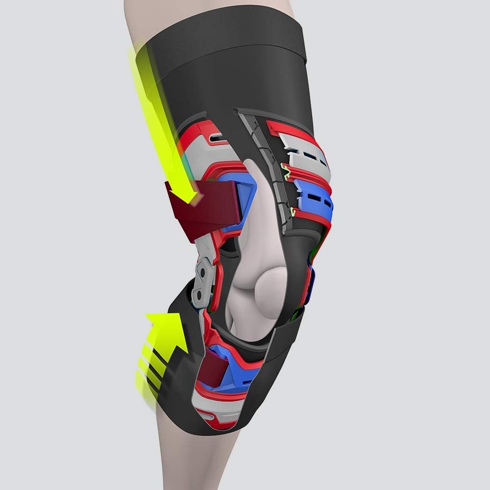 Knee Brace, Heavy Duty Hinged Knee Braces for Knee Pain, Instabilities, Ligament, ACL, MCL, PCL, Meniscus Injury
