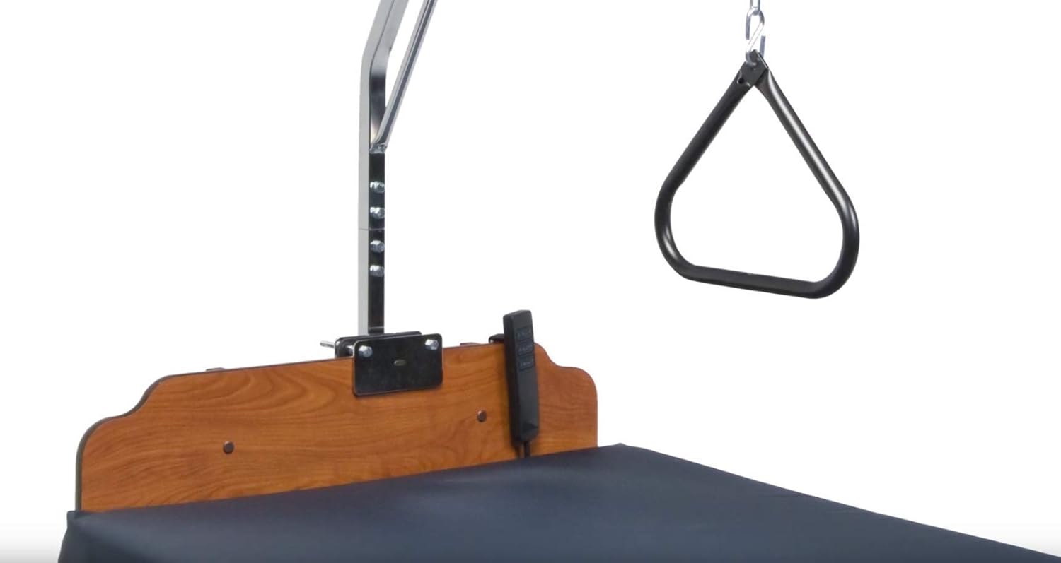 Lumex 2800GA Versa-Helper Trapeze Bar for Bed Mobility, Gray, Medical Assist Handle, Optional 2840GA Floor Stand