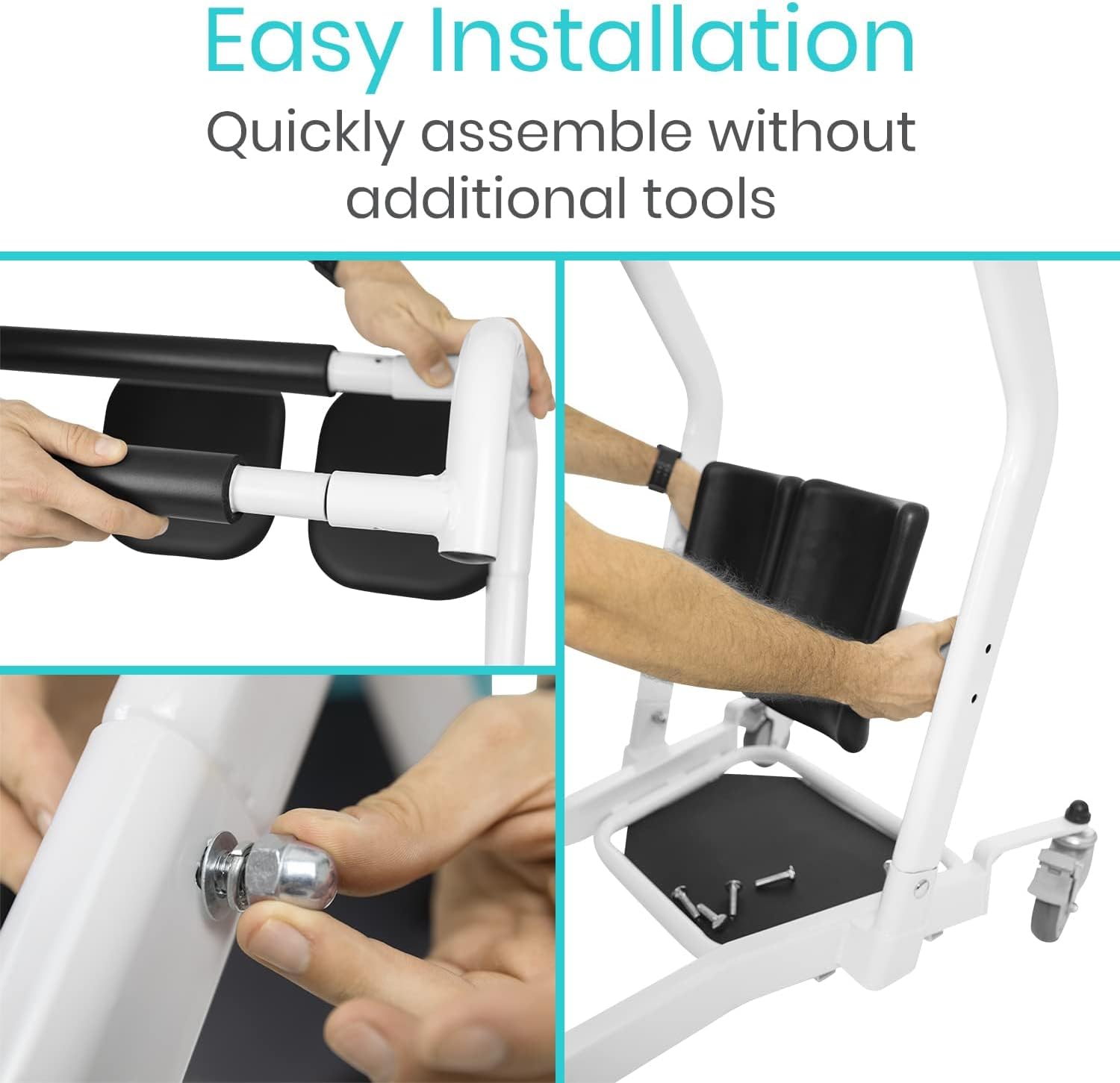 Mobility Sit to Stand Patient Lift for Handicapped - Stand Assist Lift Aid for Home Care Use