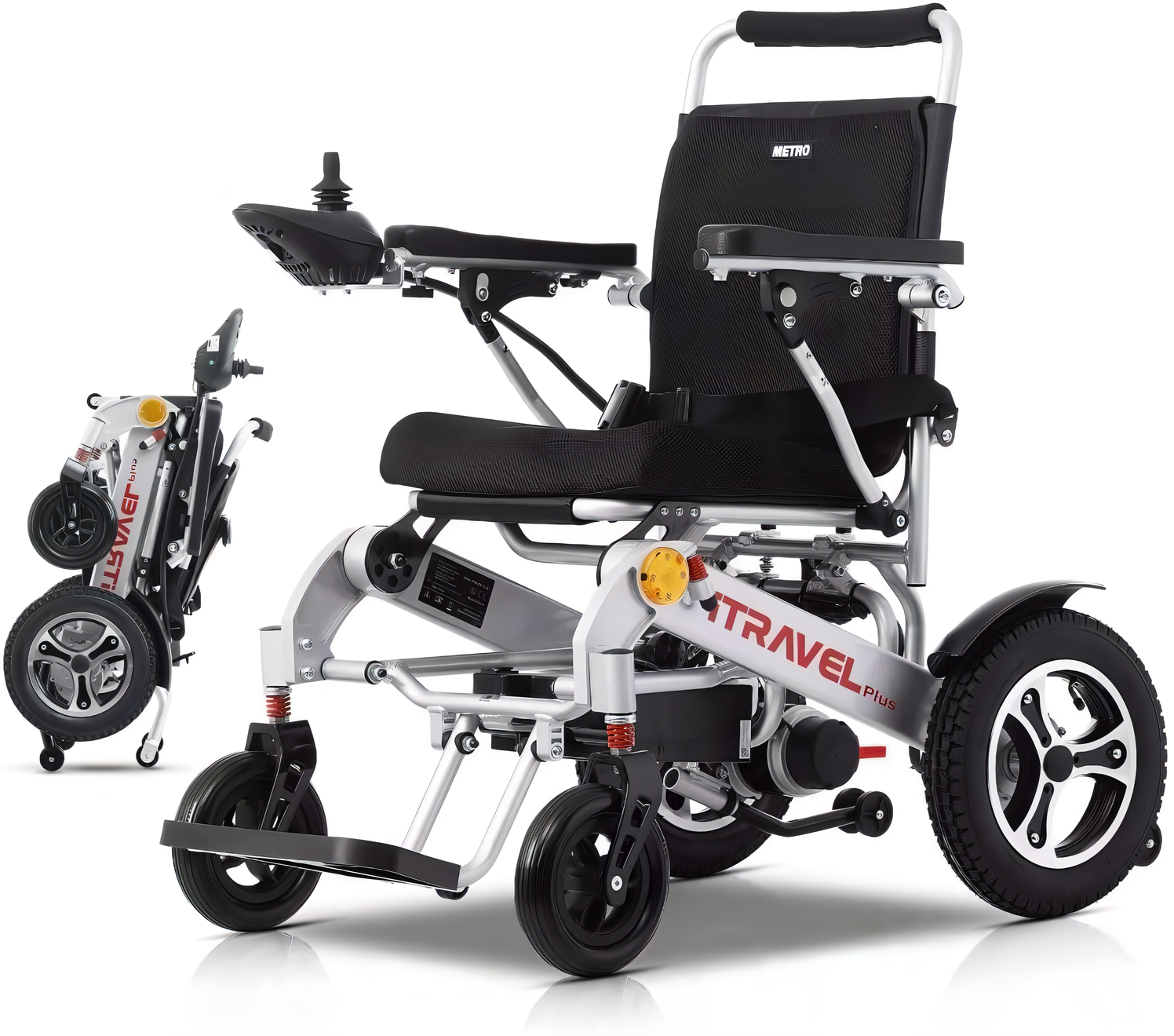 Folding Electric Wheelchair Lightweight