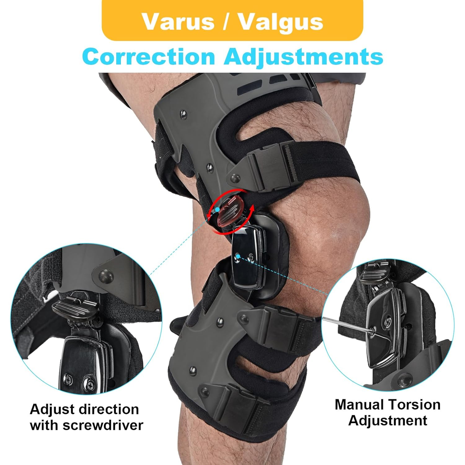 OA Unloader Knee Brace for Osteoarthritis, Arthritis Pain