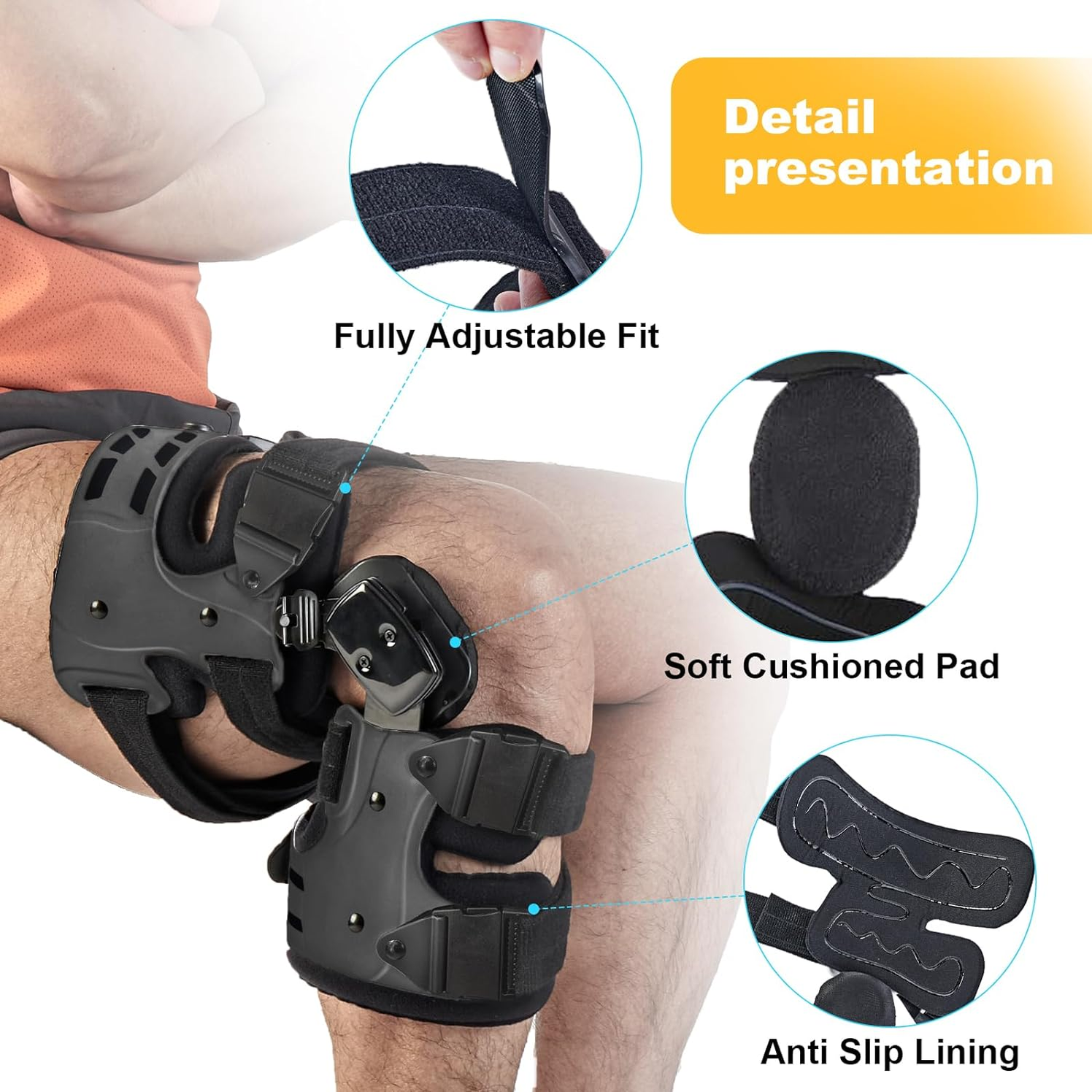 OA Unloader Knee Brace for Osteoarthritis, Arthritis Pain