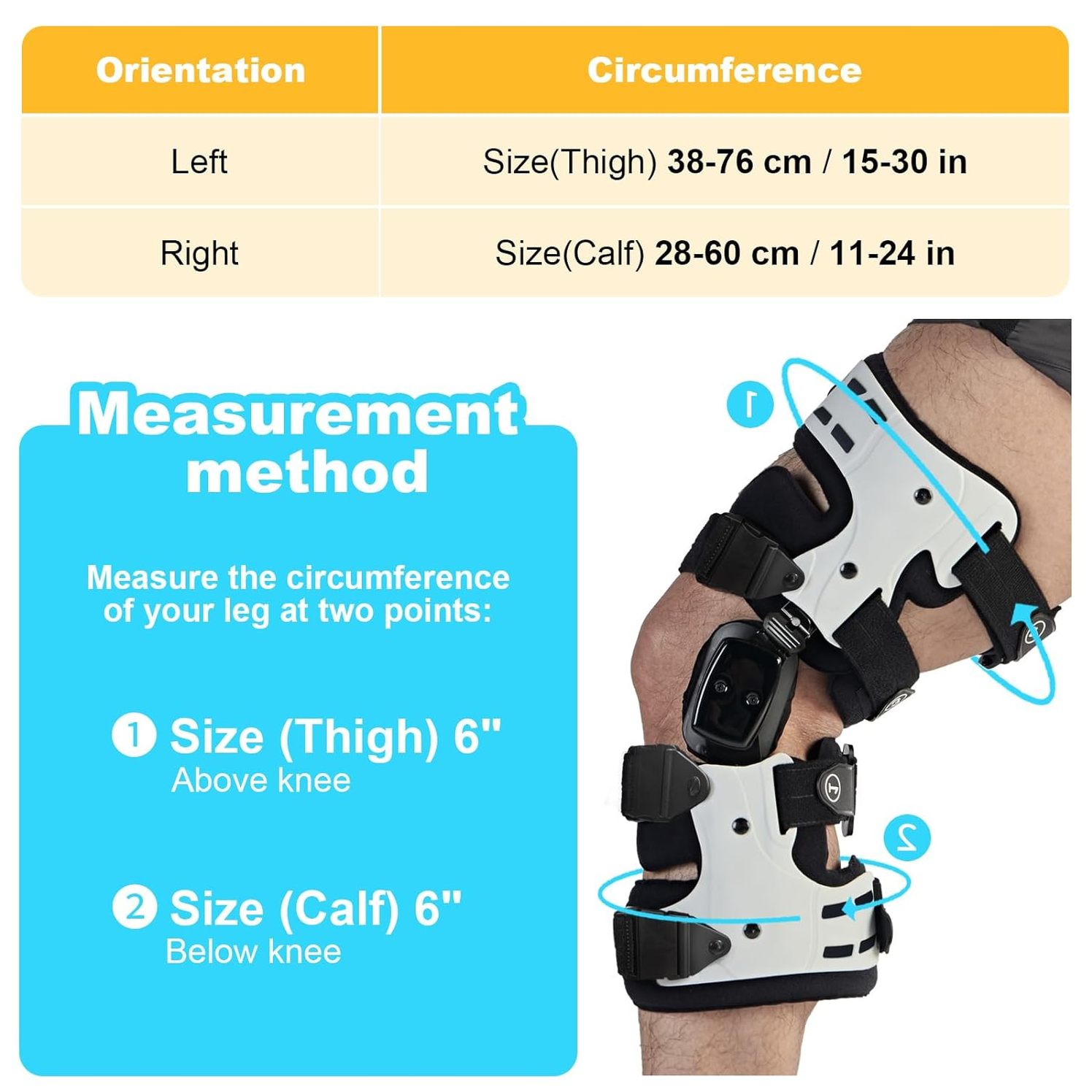 OA Unloader Knee Brace Rom for Osteoarthritis