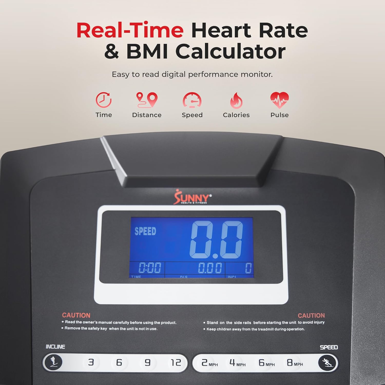 remium Foldable Treadmill for Home, Running or Walking with Auto Incline, Shock Absorption, Digital Display, Optional 20” Running Deck, Free App Bluetooth Connection
