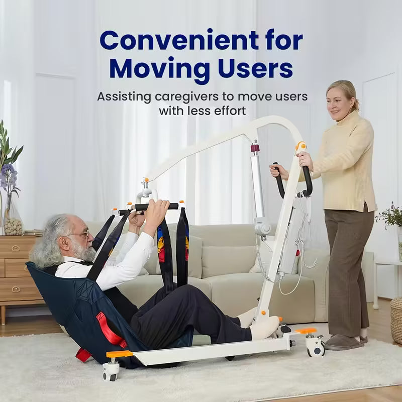 Electric Transfer Lift - 400lbs Weight Capacity, Adjustable Hydraulic Lift Chair for Seniors