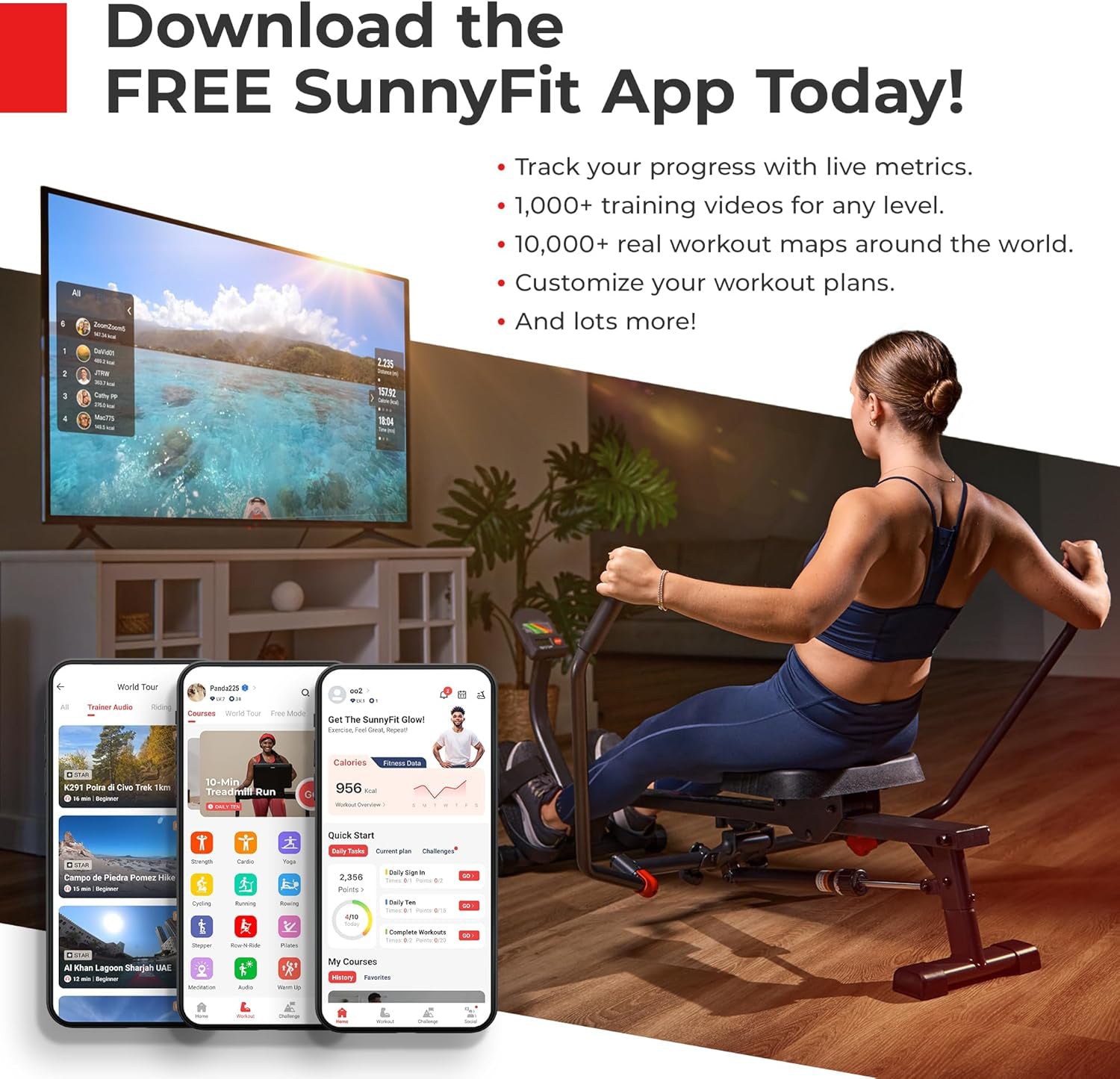 Energy Flex Motorized Treadmill with Shock Absorption, Automatic Incline, Easy Foldable Design, Pulse Sensors, Digital Display, Optional Free App Bluetooth Connection