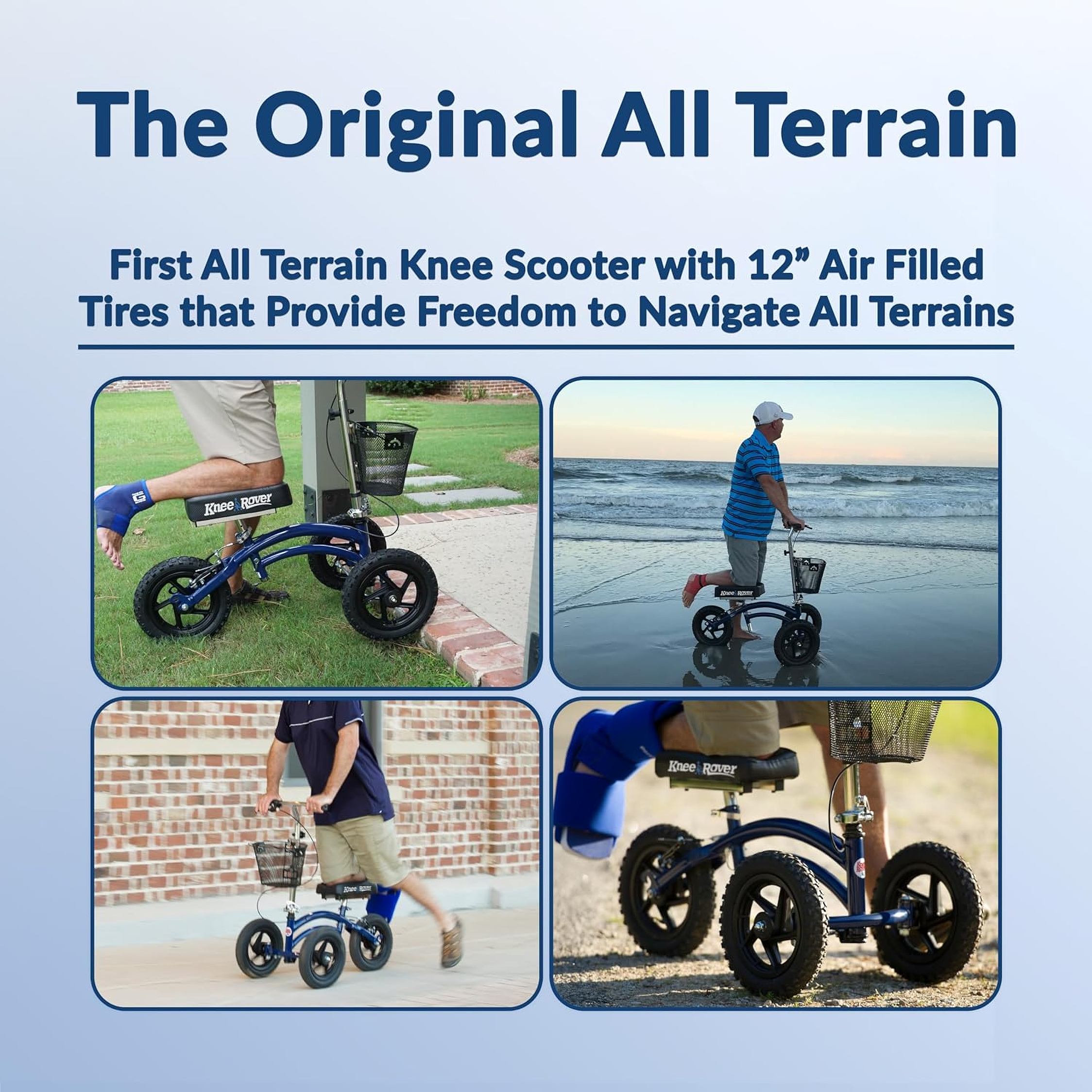 All Terrain Knee Scooter for Adults