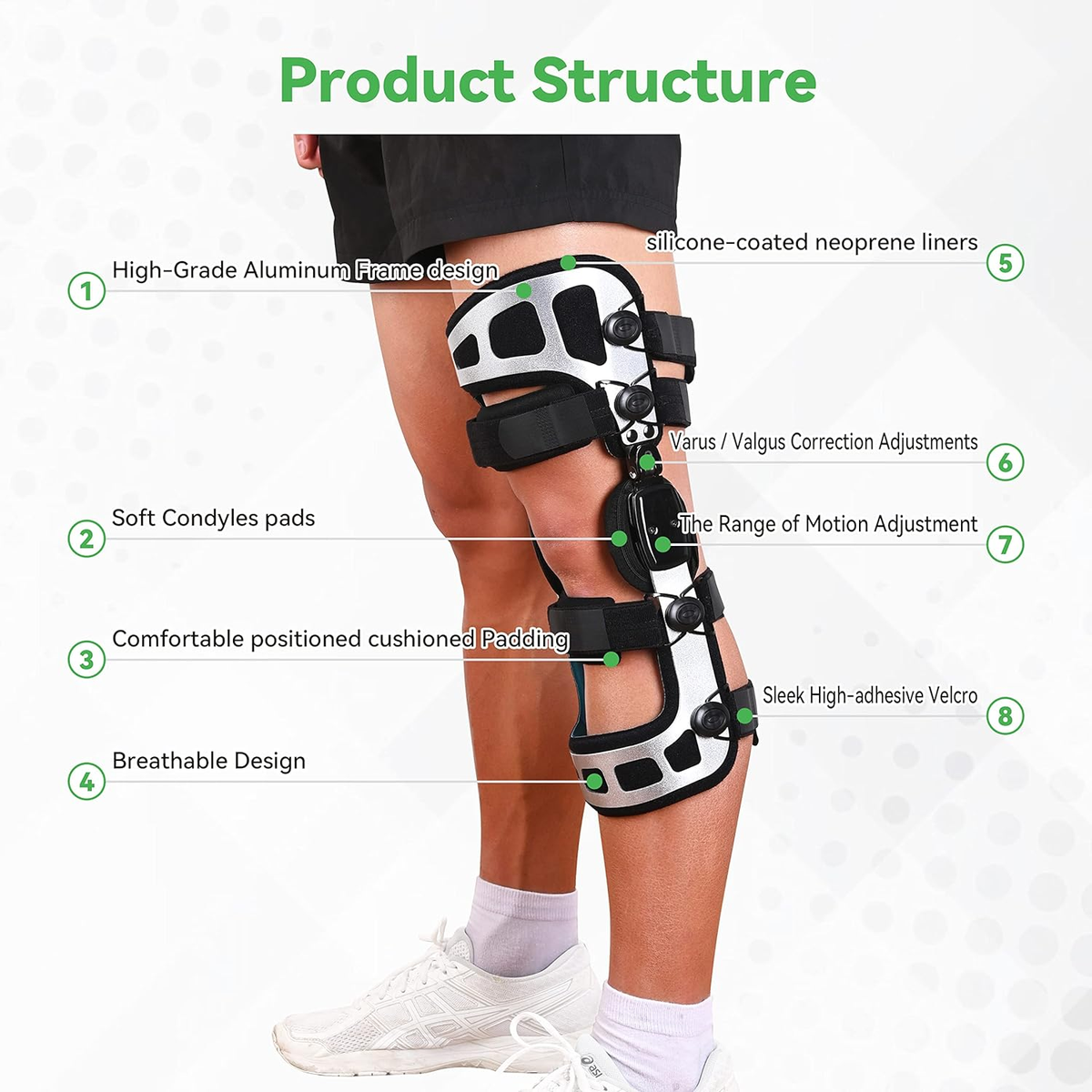 OA Knee Brace Relief for Ligament, Meniscus Injuries