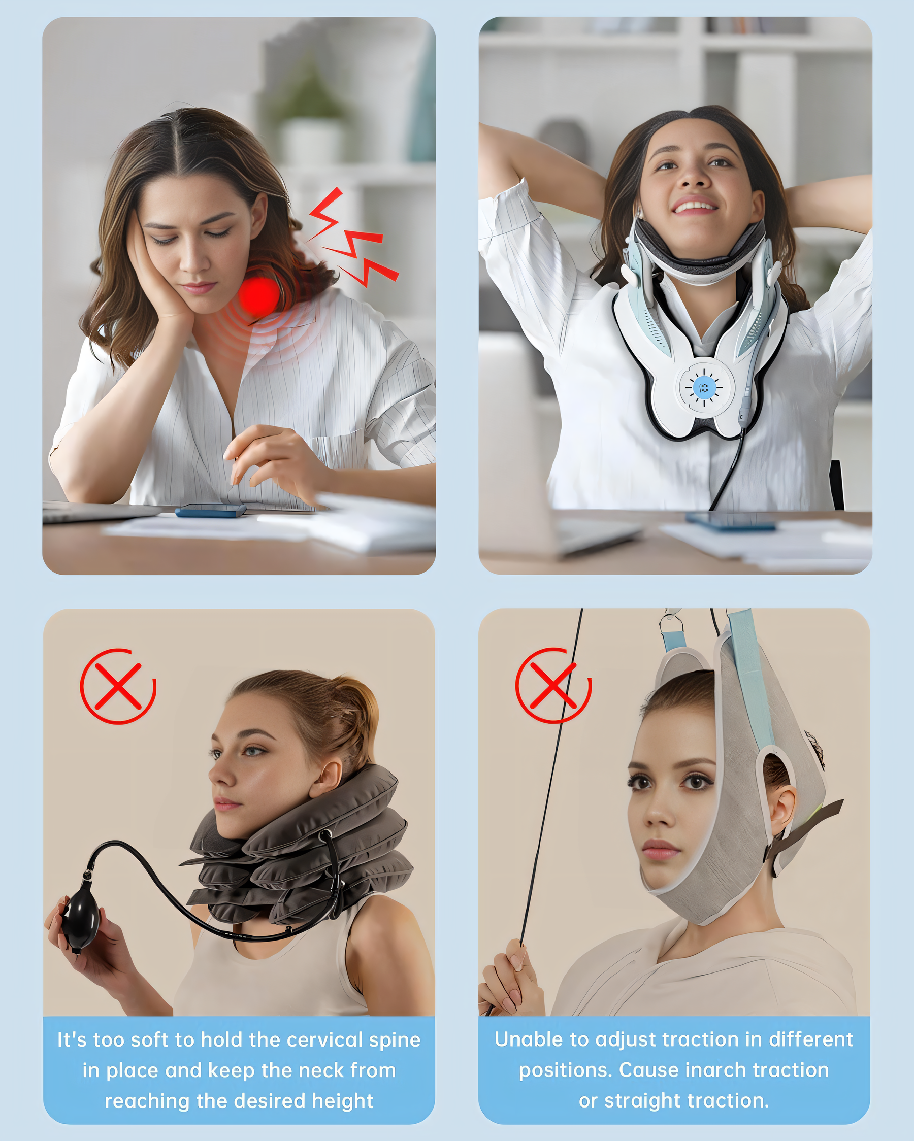 Cervical Neck Traction Electric Device