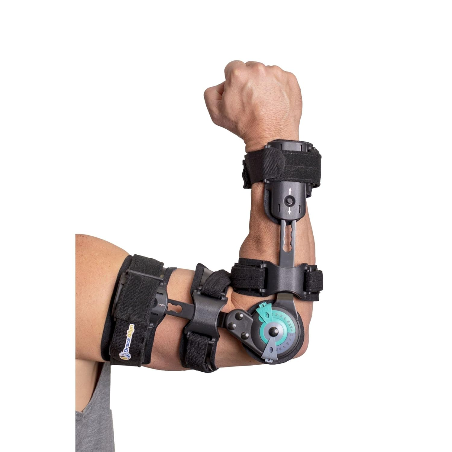 Elbow Brace with Shoulder Sling for Post-Op Recovery