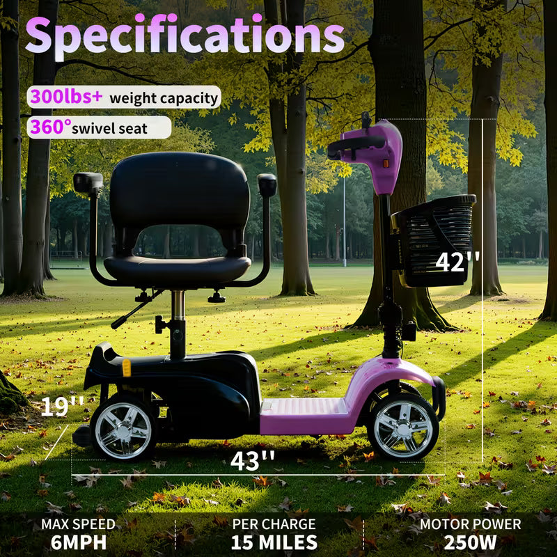 Foldable Electric Scooter. This 250W, 24V 15Ah Daily Commute Scooter