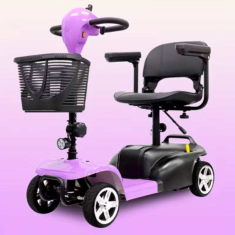 Foldable Mobility Scooter Features A 250W Motor And Reaches A Speed Of 6 Mph