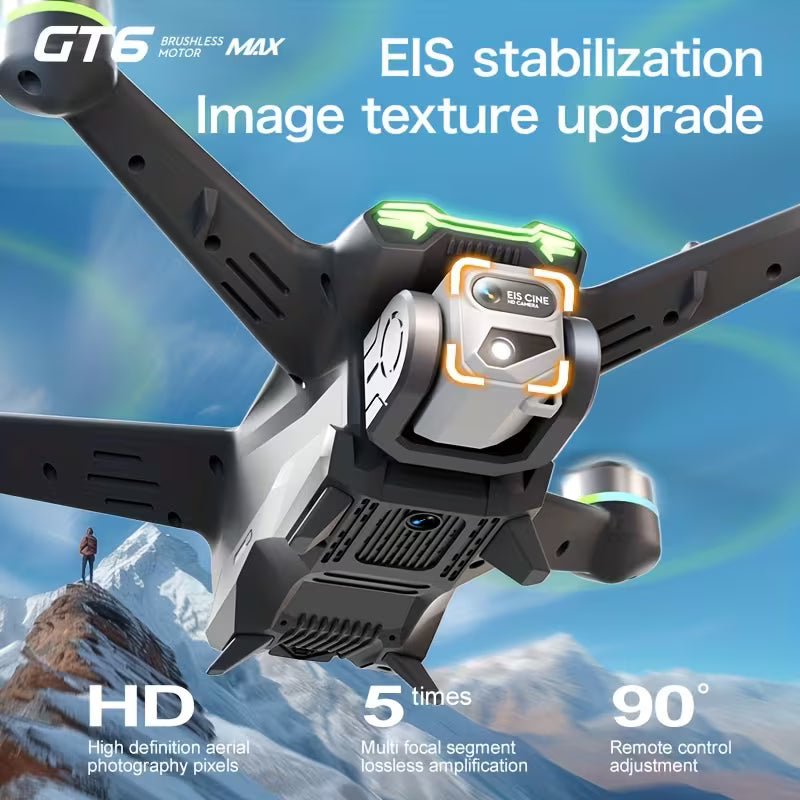 GPS-equipped Drone, 2000-meter Flight Range, 200-meter Altitude, Featuring A 5.64-inch Large-screen Remote Controller, ESC Camera, WiFi First-person View, Intelligent Obstacle Avoidance/intelligent Follow, GPS One-touch Return-to-home