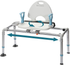 Heavy Duty Sliding Shower Chair with Swivel Seat