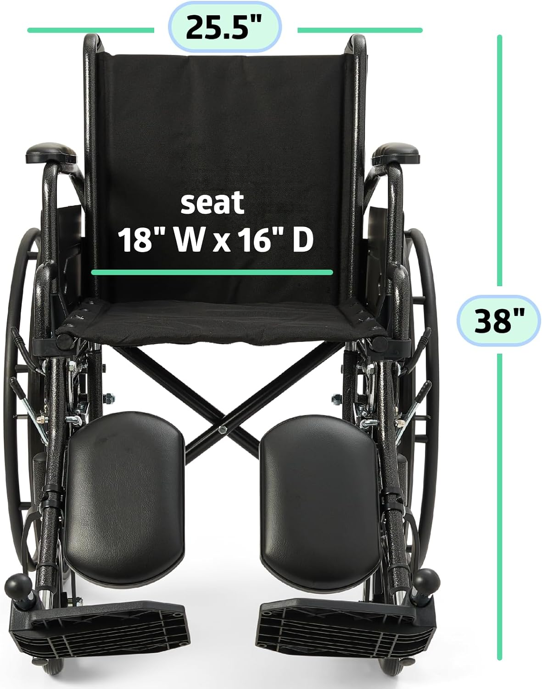 Lightweight User Friendly Wheelchair Desk Length