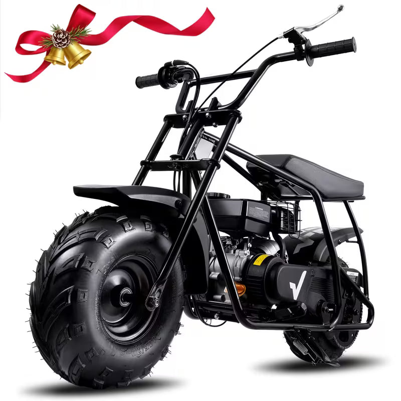 Mini Bike, 99cc 4-stroke Adult Mini Bike For Explorers, Gasoline-powered Mini Off-road Bike Motocross,