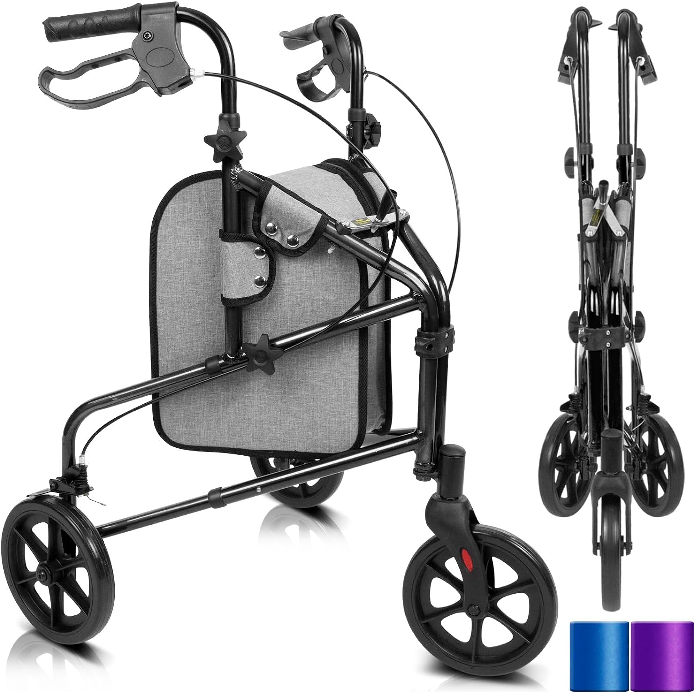 Mobility 3 Wheel Walker - Three Wheeled Rollator