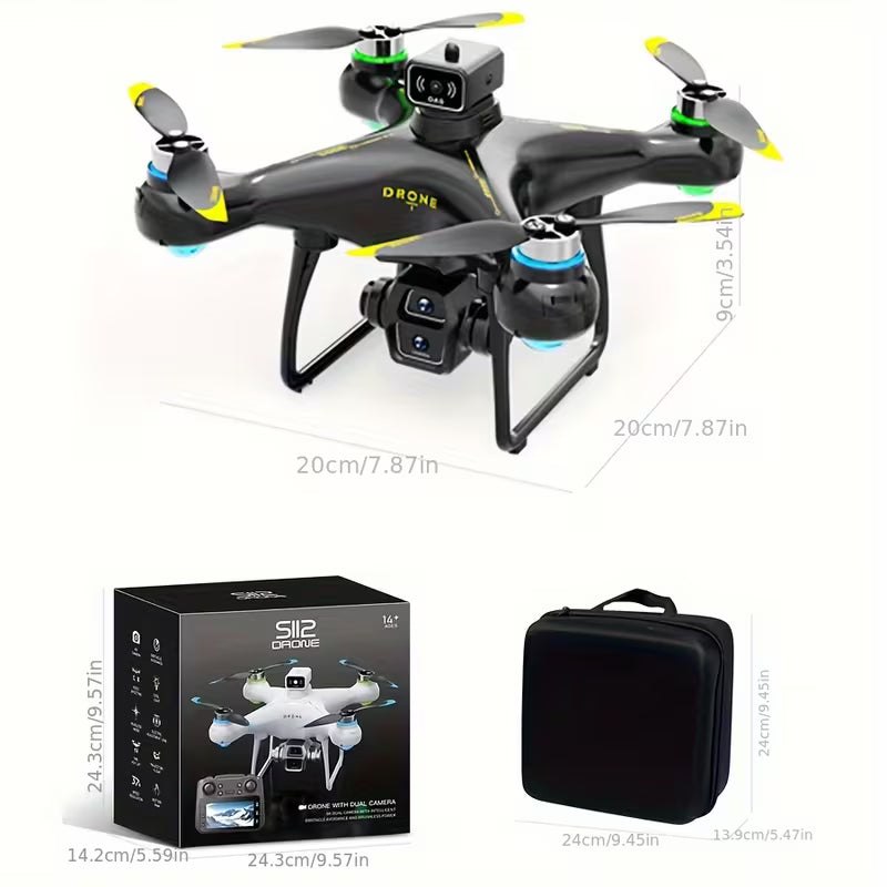 8K GPS Drone with 2 Batteries - 60 Min Flight Time, Brushless Motor, Auto Obstacle Avoidance & Return to Home - Eagle Eye Camera for Beginners & Professionals