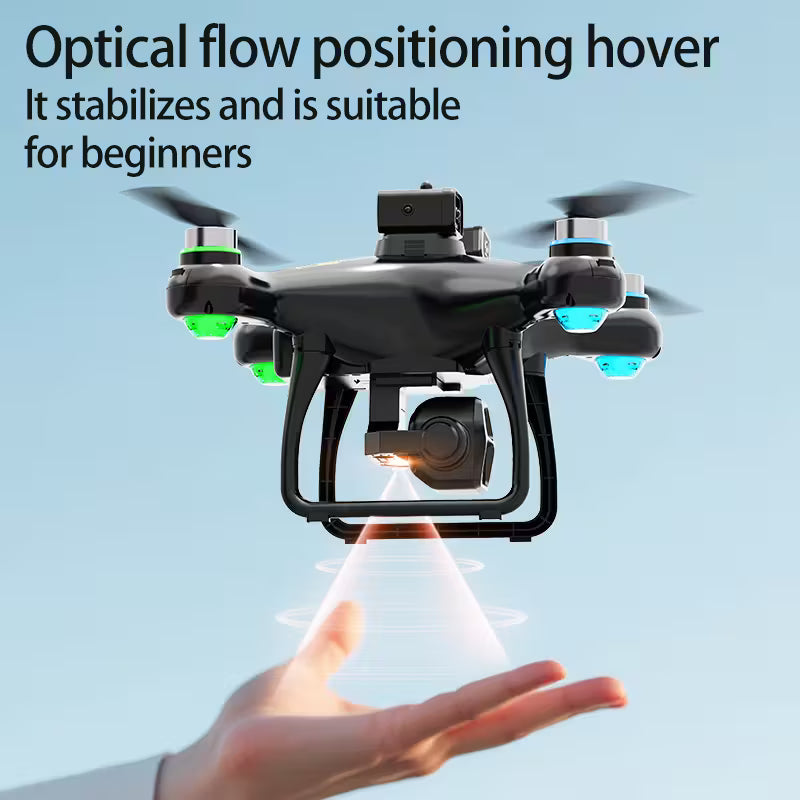 8K GPS Drone with 2 Batteries - 60 Min Flight Time, Brushless Motor, Auto Obstacle Avoidance & Return to Home - Eagle Eye Camera for Beginners & Professionals