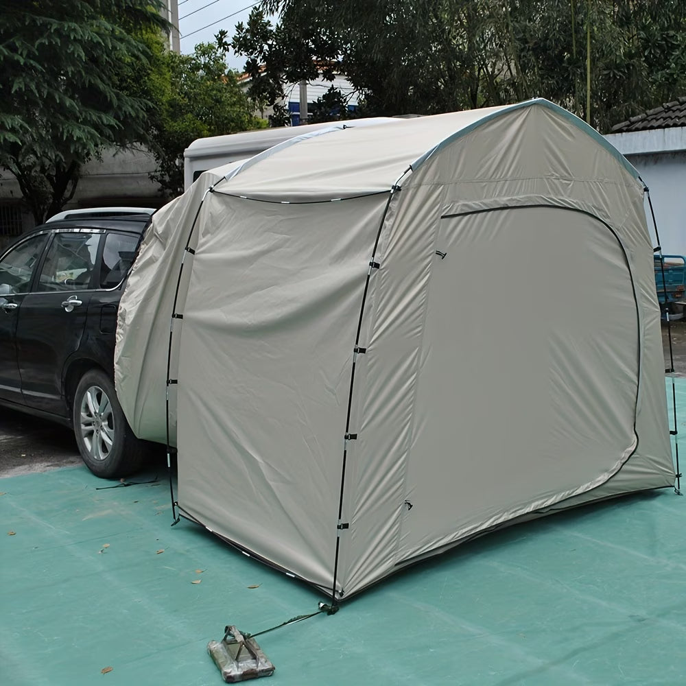 Outdoor Camping Tent for Car Rear, Perfect for Self-Driving Trips And Sun Protection While Camping in The Wild, Quick Setup Camping Tent