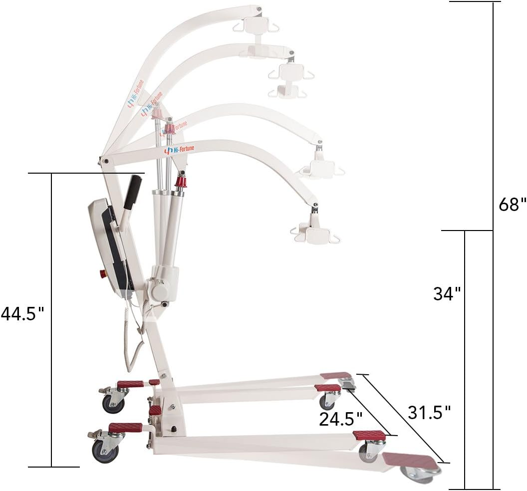 Patient Lift Electric Unfoldable Hydraulic Body Transfer