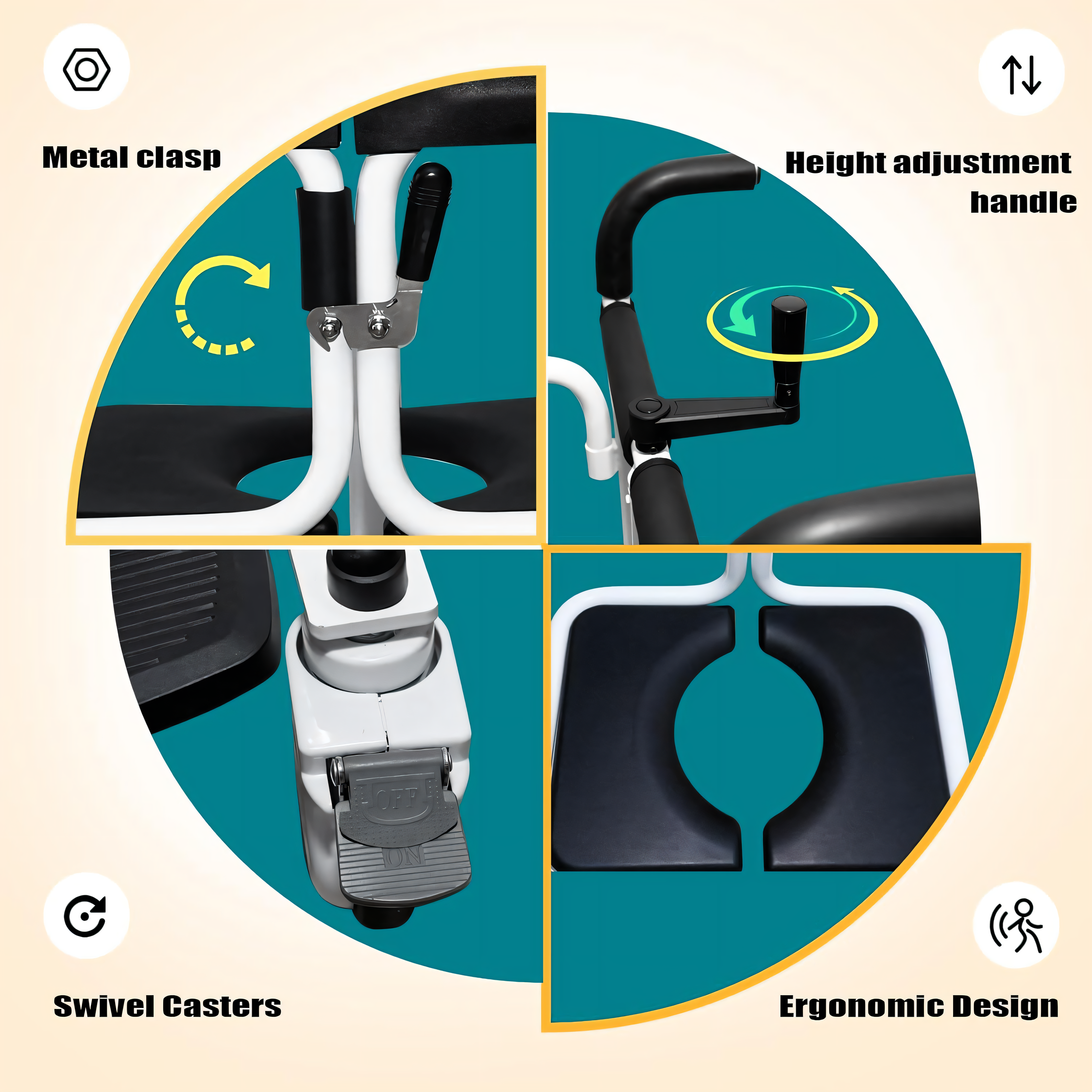 Wheelchair Transfer Transport Lightweight Caregivers