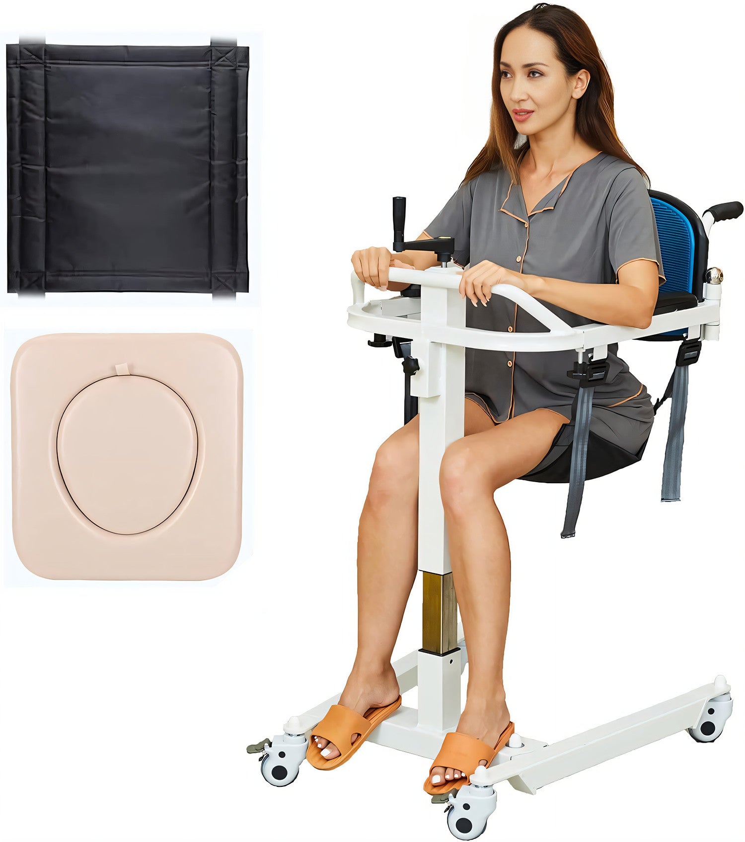 Patient Lift Transfer Chair for Home