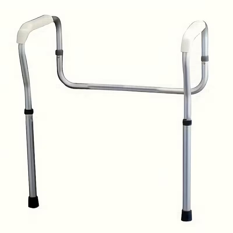 portable toilet armrest rack