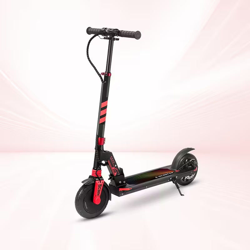 Portable Electric Foldable Scooter Suitable for Students & Teens - 180W Motor, Quick Charge, Lightweight Foldable e-Scooter with Range, Fast- & Frame for Urban Commuting, College Campus & Short-Distance Travel