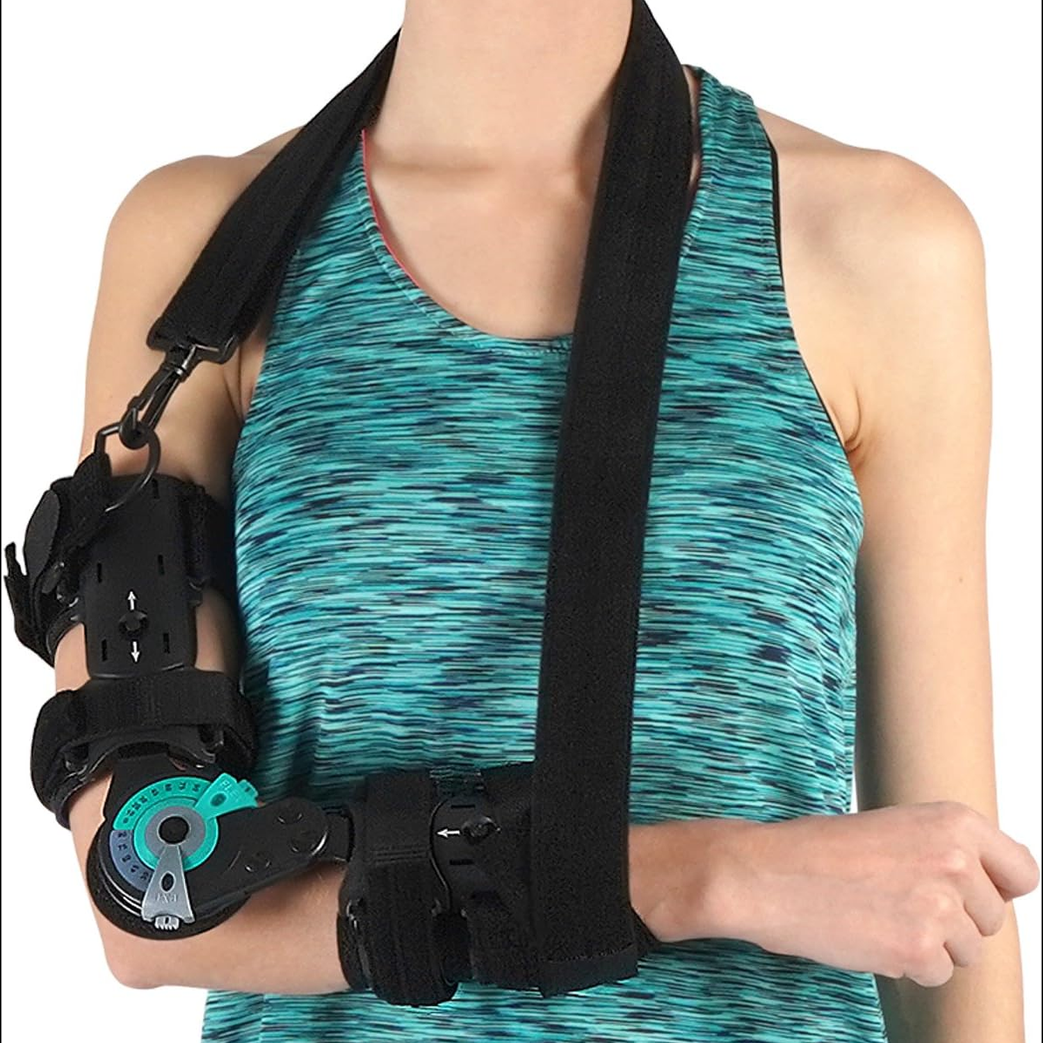 Hinged Elbow Brace Support Post Op Injury Recovery