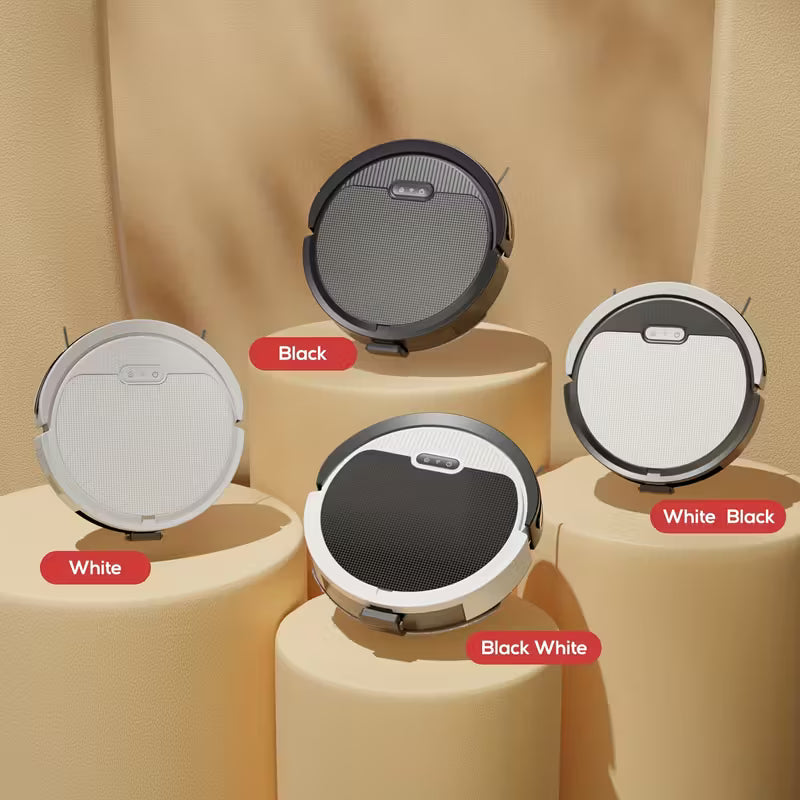 Robotic Vacuum Cleaner And Mop Combo, App/Voice Control, 2in 1 Robot Vacuum Cleaner, 5000pa Max Power Suction, Scheduled Cleaning, Automatic Recharge, for Pet Hair,