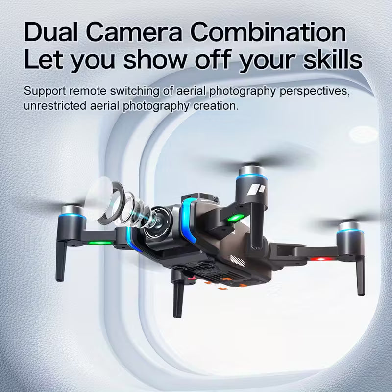 he DINGETU Drone Features a High-Definition 8K Large Screen, 5G Optical Flow, GPS, And a Professional Aviation Camera