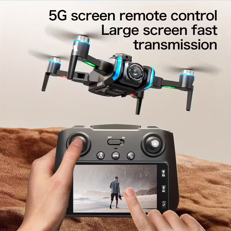 he DINGETU Drone Features a High-Definition 8K Large Screen, 5G Optical Flow, GPS, And a Professional Aviation Camera